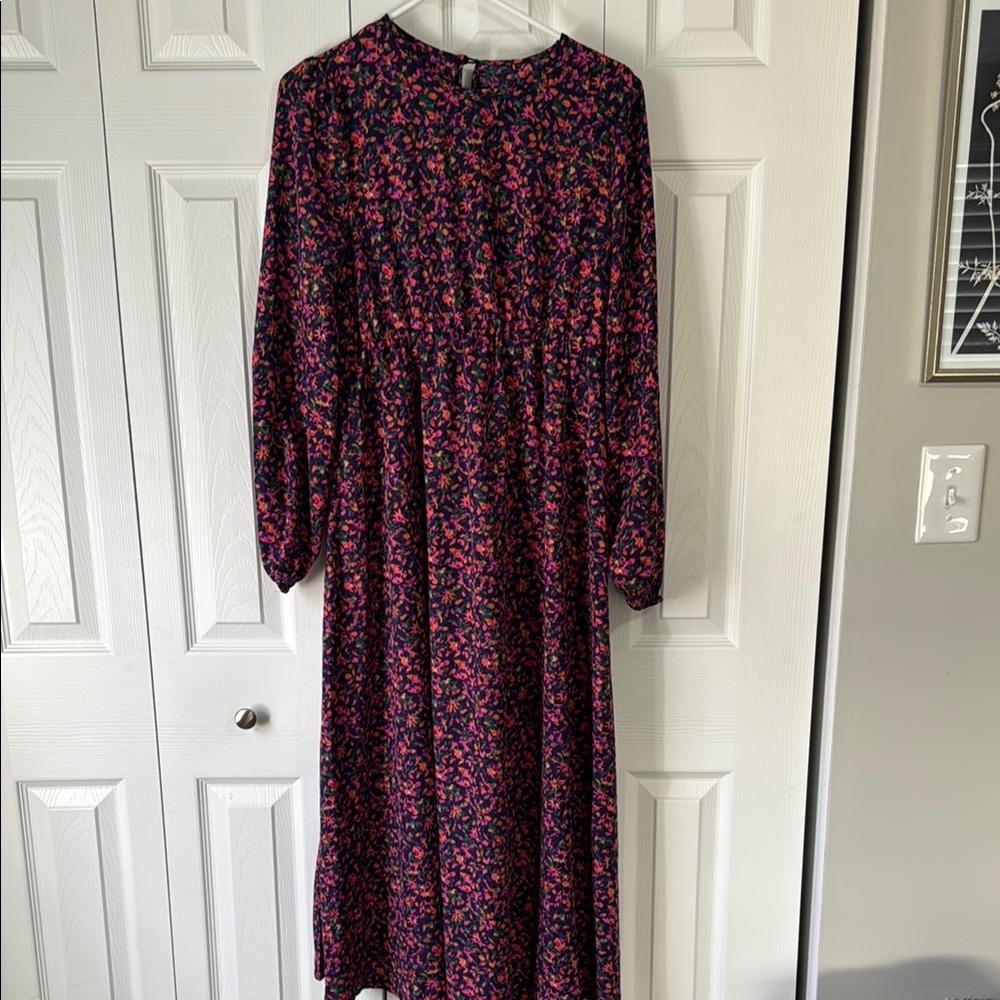 Floral Long Sleeve Dress